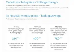 Montaż pieca gazowego - cena, koszt podłączenia i wymiana