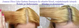 Joanna szampon rewitalizujący kolor efekty na blond włosy bez żółtego tonu