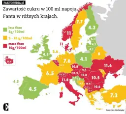 Cukier w Fancie: Ile g na 100 ml? Sprawdź, co pijesz!