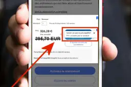 Une arnaque Black Friday ? Le prix affiché est de 326,28€, mais le prix conseillé est de 395,70€. Méfiance !