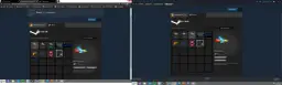 Na ekranie Steam widać przedmioty z gry, w tym 560 klejnotów na worek.