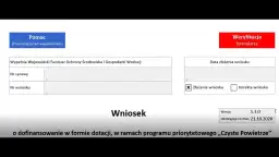 Wzór wniosku o płatność czyste powietrze – uniknij błędów w aplikacji