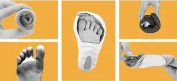 Zapatos barefoot que permiten sentir el suelo. Flexibles y ligeros, como si caminaras descalzo.