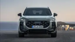Nowy Audi Q9, SUV z imponującym grillem i nowoczesnymi światłami. Sprawdź audi q9 cena i dostępne konfiguracje.