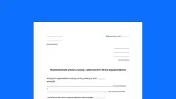 Formularz wypowiedzenia umowy o pracę na czas określony, z zachowaniem okresu wypowiedzenia.