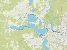 Trasa spacerowa wokół Jeziora Ukiel i Dajtkowskiego, idealna na wycieczkę gdzie na spacer okolice Olsztyna.