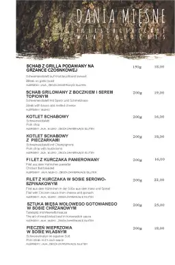 Menu Bacówka Kalisz: Sprawdź pyszne dania i ceny, zamów online