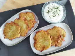 Ile piec placki ziemniaczane, aby były chrupiące i zdrowe?