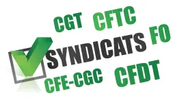 Un coche verde valida la elección de syndicats. Apprenez comment devenir délégué syndical.