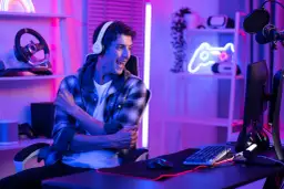 Neonowe emocje: dlaczego gry online wyglądają właśnie tak