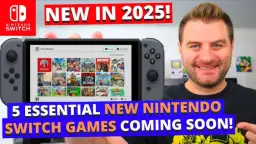 Nowe gry na Nintendo Switch: 5 hitów które musisz mieć w 2025