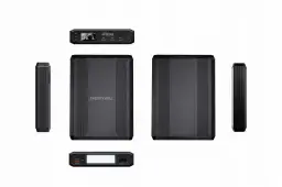 Zestaw do zasilania wideorejestratorów w trybie parkingowym z powerbanku. Komplet zawiera moduł sterujący i główny akumulator.