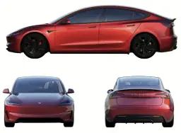 Tesla Model 3: Ile koni mechanicznych? Moc Highland i osiągi.