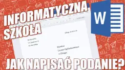 Jak napisać podanie do LO? Wzór i porady krok po kroku