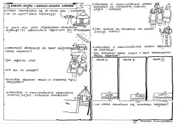 Test "Kajko i Kokosz: Szkoła latania" - zadania o zbójcerzach, Mirmił, Jaga i Łamignat.