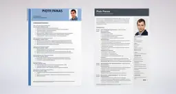 CV Piotra Panasa, lidera zespołu operacji bankowych. Pokazuje, co można robić po dziennikarstwie, np. zarządzać zespołem, optymalizować procesy, analizować ryzyko.