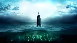 Wieża wznosi się z oceanu, a pod wodą widać podwodną metropolię. Czy to zapowiedź **Bioshock 4**?
