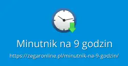 9 godzin na minuty: Szybkie przeliczanie czasu bez kalkulatora