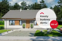 Nowy dom 100 m² w otoczeniu zieleni. Sprawdź koszty budowy domu jednorodzinnego.
