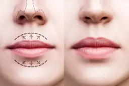 Comparativa de labios antes y después de ácido hialurónico. Muestra diferentes tipos de labios y cómo el relleno mejora su volumen y forma.
