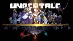 Postacie z Undertale po polsku: Sans, Papyrus, Frisk i inni bohaterowie w kolorowej grafice.