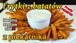 Jak zrobić frytki z batatów w piekarniku - prosty przepis na chrupiące danie