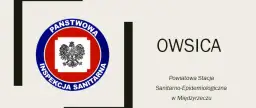 Owsica - czy z owsikami można chodzić do przedszkola? Logo Państwowej Inspekcji Sanitarnej.
