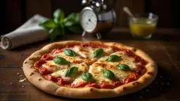 Szybka margherita: Klasyczna pizza na cienkim cieście w 30 minut