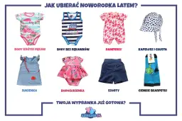 W co ubrać noworodka latem - najważniejsze zasady i porady dla rodziców