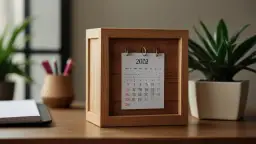 Dlaczego drewniany kalendarz jest takim hitem w aranżacji wnętrz?