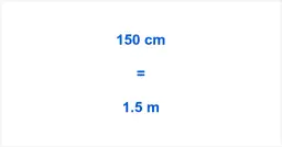 150 cm ile to metrów? Szybka konwersja jednostek długości