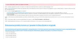 Dokumentacja praktyk studenckich do Biura Karier. Zaliczenie praktyk zawodowych jest obowiązkowe.