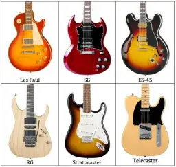 Ile waży gitara elektryczna? Odkryj różnice między modelami