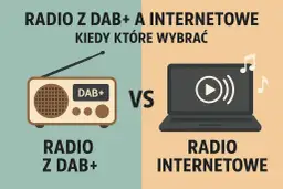 Porównanie radia z DAB+ i internetowego. Wybierz, które fale radiowe są dla Ciebie najlepsze.