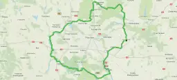 Zielona trasa rowerowa tworzy pierścień dookoła Poznania, okrążając miasto i jego okolice, w tym Tarnowo Podgórne, Swarzędz i Luboń.