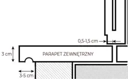 Kapinos w parapecie - co to jest i jak zapobiega wilgoci?
