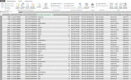 Tabela z danymi zamówień, gdzie kolumny jak "Priorytet zamówienia" i "Rodzaj opakowania" ułatwiają analizę, podobnie jak "beat sheet" dla scenarzystów.