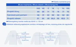 180 cm wzrostu? Jak dobrać rozmiar bluzy i uniknąć zwrotów!