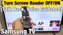 Jak wyłączyć tryb dla niewidomych w Samsung TV i odzyskać komfort oglądania