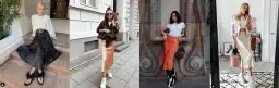 Stylizacje z satynową spódnicą, które zachwycą na każdą okazję