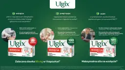 Ulgix - najskuteczniejszy lek na wzdęcia. Szybko likwiduje pęcherzyki gazu, przynosząc ulgę. Dostępny w dawkach 80 mg i 240 mg.