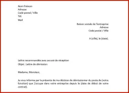 Modèle de lettre de démission avec préavis, pour informer l'employeur de votre départ. Ce document est essentiel pour le préavis démission hcr.