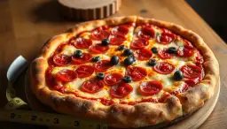 Ile waży pizza? Zaskakujące różnice w wadze w zależności od rozmiaru