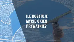 Mycie okien z użyciem ściągaczki i piany na tle błękitnego nieba.