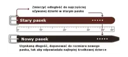 Rozmiar paska damskiego 90 cm - jak zmierzyć i dobrać długość