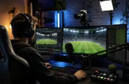 Streaming zakładów: czego potrzebujesz do wysokiej jakości transmisji na żywo