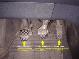 Gdzie jest sprzęgło, gaz i hamulec w samochodzie – kluczowe informacje o pedałach