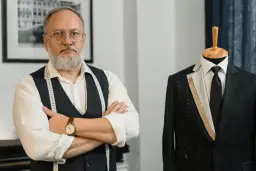 Kamizelka dwurzędowa - Stylowa kamizelka dla mężczyzn