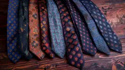 Krótki krawat - Stylowy dodatek do formalnej garderoby mężczyzn