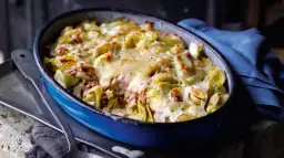 Pyszna zapiekanka porowa - prosty przepis na wyjątkowe danie